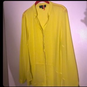 Eloquii sheer blouse